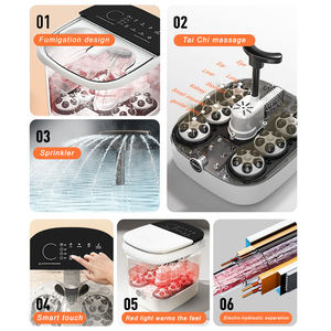 High Definition Touch Panel Fuß massage gerät Bad 6 Gruppen massage Roulette Spa Bad Fuß Spa - Product Image 4