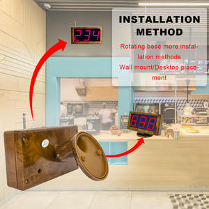 Gọi điện thoại không dây hệ thống với 28 cuộc gọi nút & hiển thị Receiver-Nhà hàng khách sạn bệnh viện phân trang & giọng nói phát sóng - Product Image 3