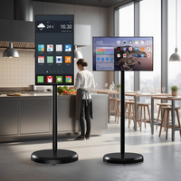 Oferta Especial: Soporte Móvil Inteligente con Pantalla Táctil de 1080P, Bisel Estrecho, Ajustable en Altura y Giratorio, para Transmisiones en Vivo y Fitness (EU/US)