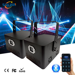 Projecteur laser 3D ILDA RGB Bluetooth APP 10W 15W pour spectacle laser, fête, discothèque, scène, animation laser couleur pleine, lumières laser <span class=keywords><strong>DJ</strong></span>, CE - Product Image 5
