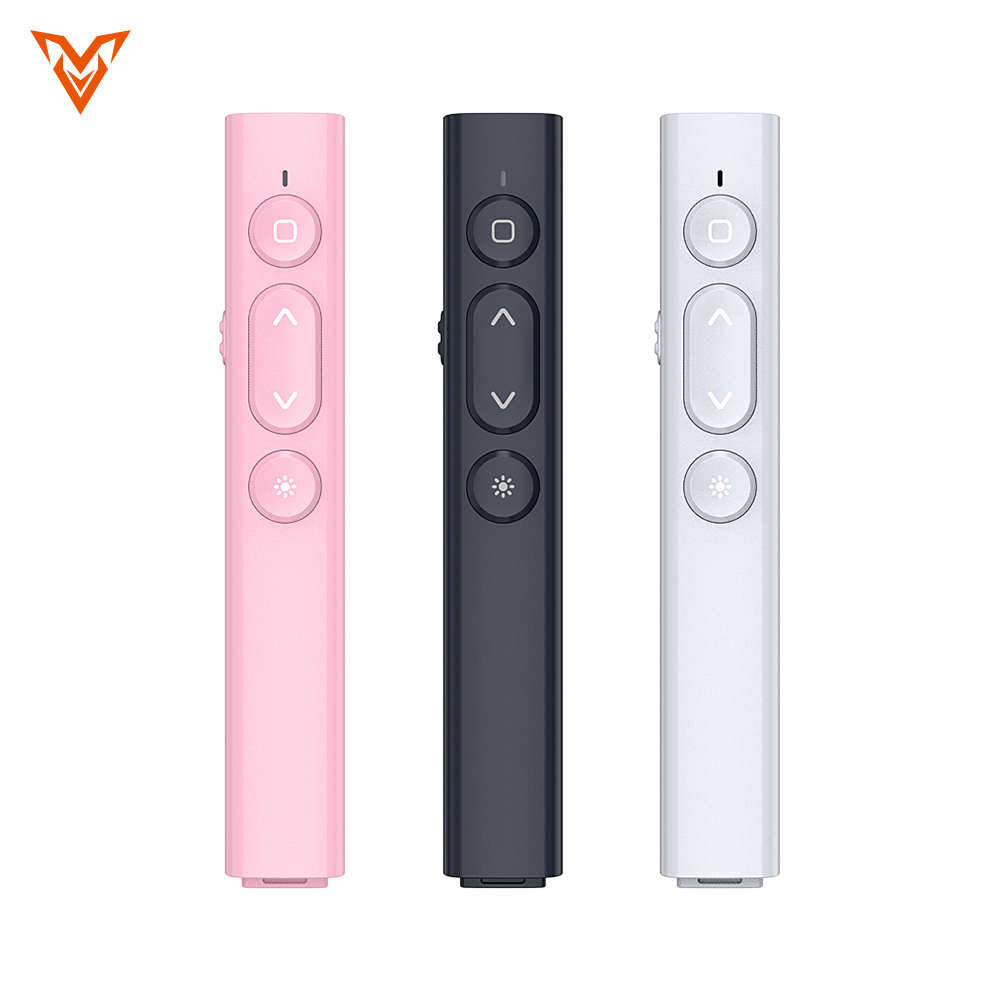 Factory Red 2.4 Ghz Wireless Presenter Pen puntatori PPT Laser Pen luce rossa per ufficio o scuola Wireless presentazione Clicker