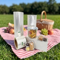 Film thermique POF certifié UE, résistant au froid, texture douce, haute adhérence, adapté pour l'emballage extérieur des produits surgelés