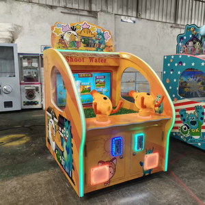 Machine de jeu d'arcade de tir aquatique pour 2 joueurs, pistolet à eau pour enfants à monnayeur - Product Image 1