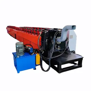 DX-High quality Rain Gutter Downspouts Making Machine Downpipes Elbow Roll Forming Machine