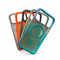 Coque Magnétique Antichoc Airbag en TPU avec Cadre Antidérapant et Dos Transparent Haute Clarté AF 2,5 mm pour iPhone 18 17 16 15 Pro Max