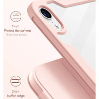2022 étui pour tablette personnalisé pour Ipad Mini6 porte-crayon antichoc Pc tablette étui transparent pour Ipad Mini 6 étui Ipadcase
