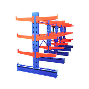 Estante voladizo para coche de venta directa del fabricante, estante voladizo de alta resistencia, estante de almacenamiento de almacén de acero con brazo lateral Doble - Product Image 2