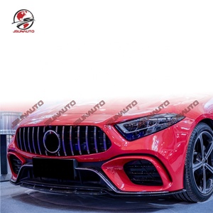 Nuova moda per Mercedes-Benz <span class=keywords><strong>CLS</strong></span> <span class=keywords><strong>C257</strong></span> Facelift GT63S Style diffusore paraurti anteriore posteriore per CLS53 CLS350 GT Grill Kit - Product Image 4