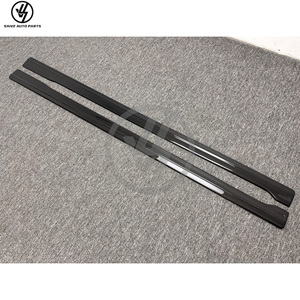MTN Style Glossy Twill Weave Vacuum Bagged Carbon Fiber Car Bumper Side Skirts for Audi RS6 C7 2008-2010 Retrofit Car Body Kit - Product Image 4