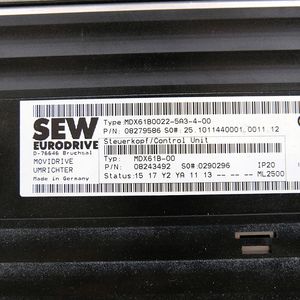 อุปกรณ์แปลงความถี่ Eurodrive MDX61B0022-5A3-4-00 อุปกรณ์แปลงความถี่ยูโรไดรฟ์ - Product Image 5