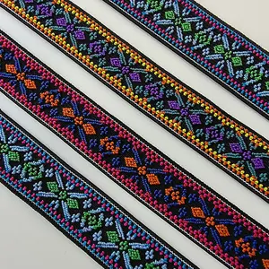 Wholesale Factory Custom 2cm-10cm Woven Elastic Tape Elastic Band Webbing Crocheted Elastic Band