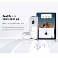 Audífonos Realme TechLife Buds TWS con Bajos Profundos 6.1, Carga Tipo-C, Resistencia al Agua IPX4, Indicador LED de Batería, AI ENC