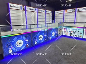 Mueble para <span class=keywords><strong>Tienda</strong></span> de Celulares, Diseño de Mostrador para <span class=keywords><strong>Tienda</strong></span> de Electrónica, Gabinete de Pared para Accesorios de Teléfono, Diseño Interior para <span class=keywords><strong>Tienda</strong></span> de Teléfonos Móviles - Product Image 3