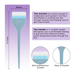 Mayorista Salón Belleza Profesional Diseño de dos pisos Herramienta de <span class=keywords><strong>peluquería</strong></span> Estilista Tinte para el cabello Cepillo de aplicación de color - Product Image 6