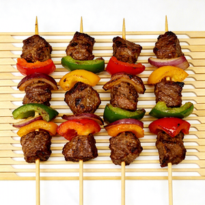 Artículos Promocionales de Materiales Renovables, Brochetas de Bambú con Forma de Paleta Tradicional de 18 cm, Palillos de Bambú para Barbacoa para Yakitori Grande - Product Image 6