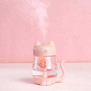Máy Tạo Độ Ẩm Không Khí CYKE Đa Năng 350 Ml, Máy Tạo Độ Ẩm Cho Mèo Dễ Thương Với Quạt Phun Sương Phòng Yên Tĩnh Máy Tạo Độ Ẩm Cá Nhân Với Đèn Ngủ DQ102 - Product Image 4
