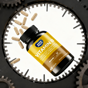 Oem/Odm Volwassen Vitamine B-Energie En Cellulaire Ondersteuningscapsules Verrijkt Met L-Arginine En L-Taurine Voor Stressvermindering - Product Image 5