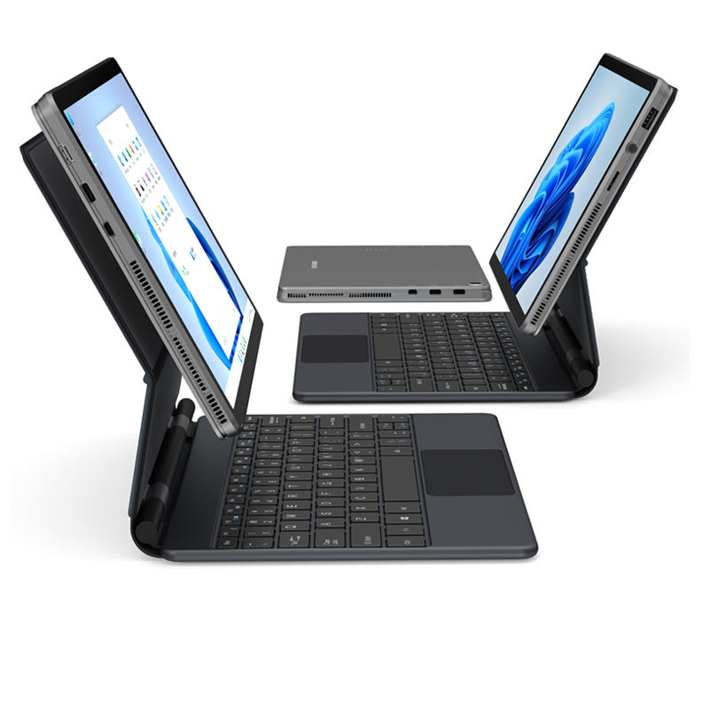 Noir avec clavier flottant