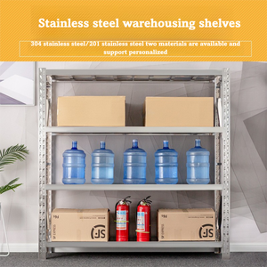 מדפים ערמה נירוסטה ומדפים לשימוש מחסן - Product Image 6