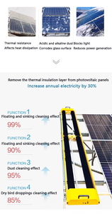 Hanging Automatic Photovoltaic Panel Cleaning Equipment Dual Use for Dry and Wet Cleaning Systems - Product Image 6