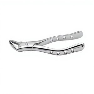Tarrant Global Pince d'extraction dentaire molaire mandibulaire AF2-50, bec à angle de 45°, surface mate, instrument en acier inoxydable - Product Image 1
