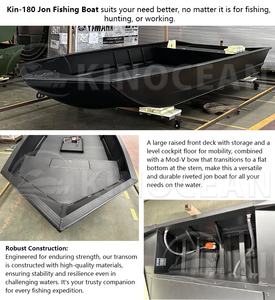 KinOcean 4 personnes Ultimate Jon Pêche et surf Loisirs Bateaux à rames - Product Image 2