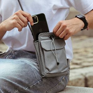 Bolso de viaje ligero 2026, bolso para pasaporte, bolso cruzado unisex, estuche de acceso rápido para auriculares y bolsa. - Product Image 4