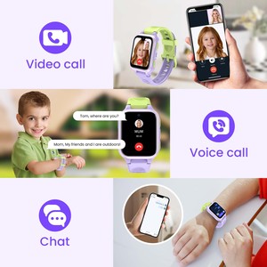 LAGENIO Nouvelle innovation Montre connectée pour enfants avec assistant vocal IA K9, carte SIM 4G, appel vidéo, GPS, LBS, WIFI, IP68 - Product Image 5