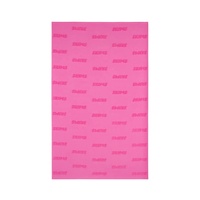 Serviette en coton 100% avec logo personnalisé en relief - Serviette de plage jacquard à logo répété de qualité supérieure - Serviettes de luxe super absorbantes pour hôtel et spa