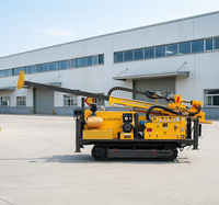 Foreuse hydraulique industrielle 1500m avec système d'assistance de forage par fluides pour l'étude technique des couches de sol