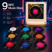 Cadre musical NFC créatif en acrylique, style Bluetooth, plaque de chanson personnalisée, décoration d'intérieur – Meilleures ventes