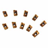 Plaquettes de fraisage en carbure ZCC.CT APKT11T304 APKT11T308 pour fraises à face CNC, YBG202 YBG212 YBG205 YBG302 YB9320 10PSC