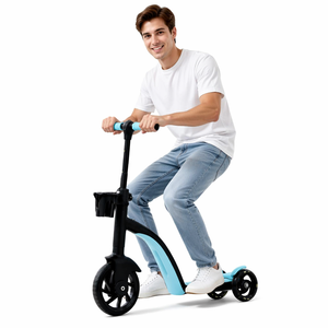 SCT81X China venta al por mayor plegable mini intermitente PU niños parpadeo ajustable flash ruedas niños <span class=keywords><strong>scooter</strong></span> niños equilibrio ligero <span class=keywords><strong>scooter</strong></span> - Product Image 3