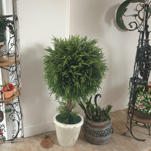 Venda Árvore de Cipreste Artificial <span class=keywords><strong>Topiary</strong></span> Decoração Ao Ar Livre - Product Image 5
