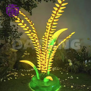Luz LED de jardín personalizada IP65 para exteriores, diseño de espiga de trigo 3D y bolsa de la suerte, de resina transparente para fibra de vidrio, para patio de Navidad y festivales - Product Image 3