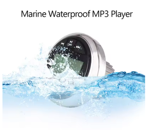 Lecteur audio stéréo extérieur étanche pour voiture <span class=keywords><strong>Radio</strong></span> AM FM automatique avec <span class=keywords><strong>Bluetooth</strong></span> pour motos bateaux Lecteur MP3MP5 marin - Product Image 3