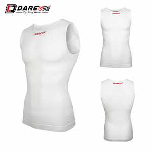 Darevie sport bianco nero senza maniche da <span class=keywords><strong>ciclismo</strong></span> canottiera da <span class=keywords><strong>ciclismo</strong></span> traspirante asciugatura rapida per bici - Product Image 1