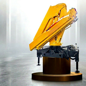 Grúa Articulada YSLANDSCAPE de 3 y 5 Toneladas, Grúa Hidráulica Multifuncional con Brazo Plegable, Control Remoto Inalámbrico, Elevación de 7.5 m - Product Image 1