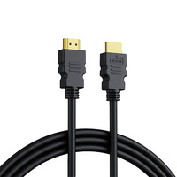 Câble de connexion haute vitesse 4K haute définition à âme en cuivre pur pour PC et décodeurs, 120 mètres, modèle HS-101, emballage PE