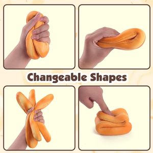 ของเล่นขนมปังบาแกตต์แบบนิ่ม 3 ชิ้น ยี่ห้อ Anboor ของเล่นจำลองอาหาร ช่วยเสริมสร้างจินตนาการ - Product Image 4