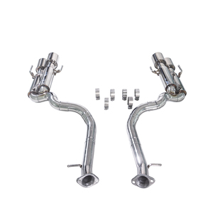 Adatto per Lexus RCF <span class=keywords><strong>GSF</strong></span> IS500 IS350 5.0L 3.5L, Scarico Catback in Acciaio Inox con Risonatore, Prestazioni Migliorate, Quattro Uscite - Product Image 2