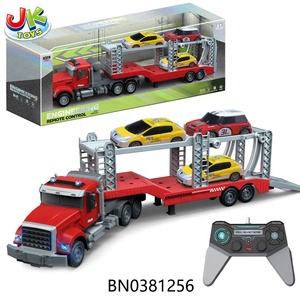 Camión de <span class=keywords><strong>Juguete</strong></span> Eléctrico Jacko Toys con Bidones de Aceite, Barricada, Luces y Música, Camión de Baile, Coche de Ingeniería con Botón de Arranque para Niños - Product Image 5