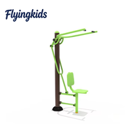 Panneaux d'enseignement Flyingkids en acier pour équipements de fitness en extérieur (parcs et gymnases)