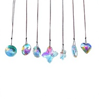 Attrape-soleil papillon en cristal, pendentif prisme suspendu, décoration arc-en-ciel pour fenêtre et jardin, cadeau de mariage