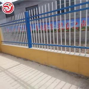 Barandilla de Acero Galvanizado Soldada para Comunidades Escolares, Valla de Hierro para Muros, Poste de Protección para Patios de Villas, Ingeniería <span class=keywords><strong>Municipal</strong></span> para Exteriores - Product Image 1