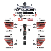 Nouveau Modèle 2025 : Kit d'Amélioration Intérieure Cuir et Carbone pour Porsche Cayenne (2011-2023) et Garniture de Tableau de Bord pour Modèles 2024