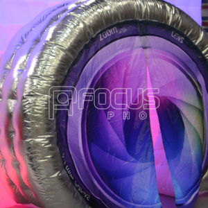 LED 조명이있는 JLJ 풍선 카메라 사진 부스 멋진 사진 경험을위한 풍선 LED 포토 부스 큐브 - Product Image 6