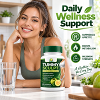 Capsules de Garcinia Cambogia Naturelle pour le Contrôle de l'Appétit, le Soutien du Métabolisme, la Gestion Quotidienne du Poids chez l'Adulte