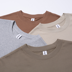 Nouveau design, motif imprimé avec slogan, qualité supérieure, coton, coupe ample, épaules légèrement tombantes, t-shirt homme oversize de marque vierge - Product Image 4
