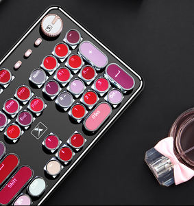 Проводная Механическая клавиатура с 104 клавишами, розовая Металлическая Usb-клавиатура для рабочего стола, Oem с Usb 2,0, Проводная Rgb светодиодная подсветка для ноутбука USB Type a - Product Image 3